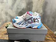 Balenciaga Runner Sneaker White, Blue, Pink - 1