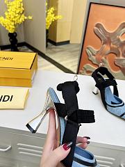 Fendi Colibri Slingback Pumps 8.5cm - 5