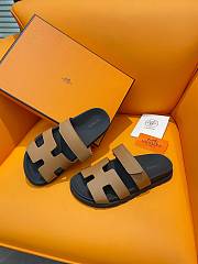 Hermes Chypre Sandal Brown Black - 2