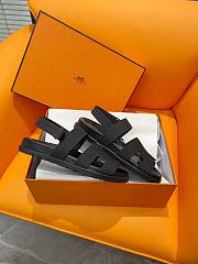 Hermes Black Sandals - 4