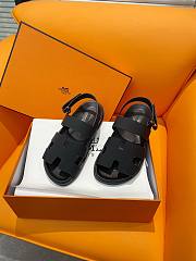 Hermes Black Sandals - 3