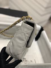 Chanel 19 Flap Bag Grey Gold 26cm - 6