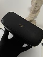 Celine Mini Bucket Triomphe Black 13.5x12.5x5cm - 2