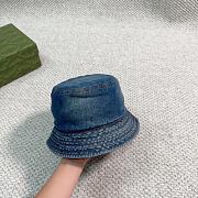 Prada Denim Blue Hat - 3