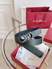 Ferragamo Black Belt 3.5cm - 4