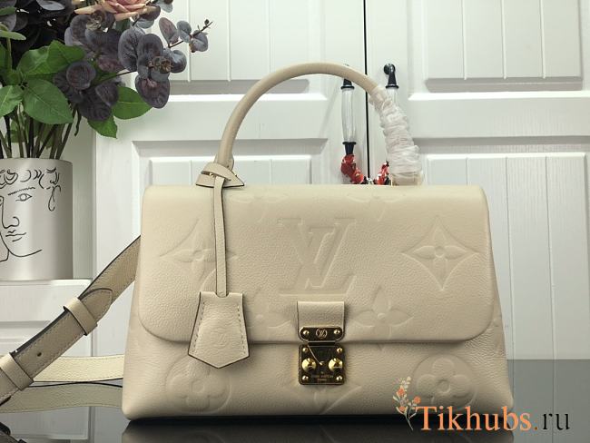 Louis Vuitton LV Madeleine S-lock MM White 30 x 19.5 x 11 cm - 1