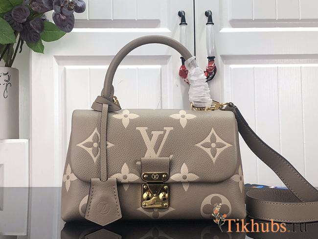 Louis Vuitton LV Madeleine BB Monogram S-lock Beige 24x17x8.5cm - 1