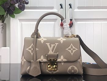 Louis Vuitton LV Madeleine BB Monogram S-lock Beige 24x17x8.5cm