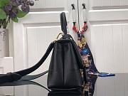 Louis Vuitton LV Madeleine BB Monogram S-lock Black 24x17x8.5cm - 5