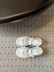 Prada White Rubber Sandals - 4