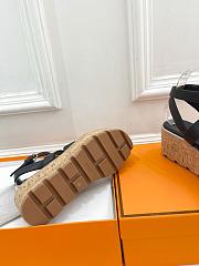 Hermes Black Sandal - 3