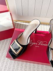 Roger Vivier Black Patent Heel 8.5cm - 3