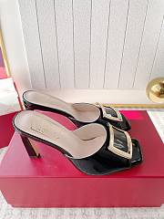 Roger Vivier Black Patent Heel 8.5cm - 2