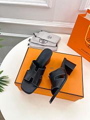 Hermes Helia Sandal Black Heel 6cm - 2