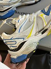 Balenciaga Runner 2.0 Sneaker White Yellow Blue - 5