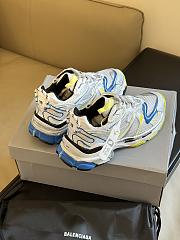 Balenciaga Runner 2.0 Sneaker White Yellow Blue - 2