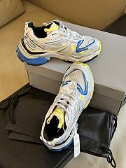 Balenciaga Runner 2.0 Sneaker White Yellow Blue - 3