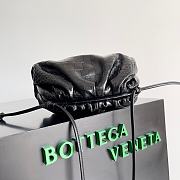 Bottega Veneta Mini Pouch Black Crocodile Bag 22x13x5cm - 3