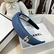 Chanel Denim Hairband - 4