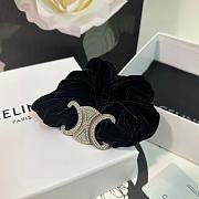 Celine Black Hair Tie - 3