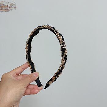 Chanel Black Hairband 03