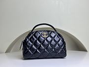 Chanel Bowling Bag Black 20x13cm - 1