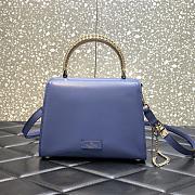 Valentino Vsling Garavani Blue Bag 22x17x9cm - 3