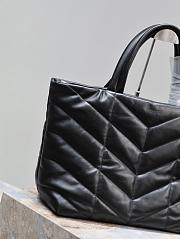 YSL Black Shopper Puffer Bag 57x36cm - 4