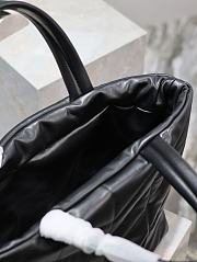 YSL Black Shopper Puffer Bag 57x36cm - 2