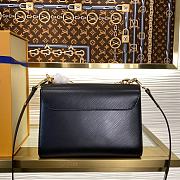 Louis Vuitton LV Black MM Twist 23 x 17 x 9.5 cm - 3