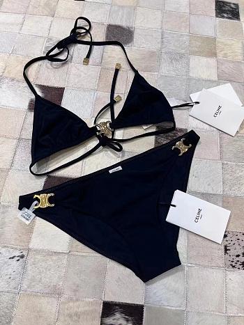 Celine Black Bikini