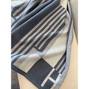 Hermes Ithaque Blanket Grey 170x135cm - 4