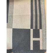 Hermes Ithaque Blanket Grey 170x135cm - 2