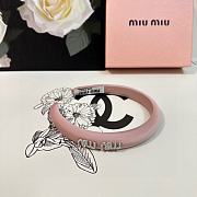 Miu Miu Pink Hairband - 4