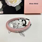 Miu Miu Pink Hairband - 2