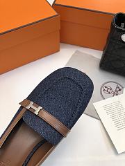 Hermes Infinie 50 Pump Denim 5cm - 5