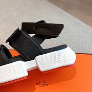 Hermes Geek Sandal Black - 5