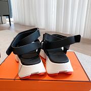 Hermes Geek Sandal Black - 4