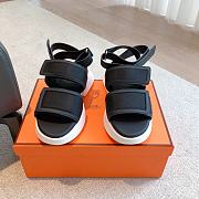 Hermes Geek Sandal Black - 3