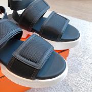 Hermes Geek Sandal Black - 2