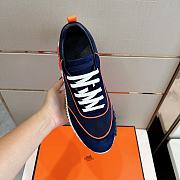 Hermes Bouncing Blue Sneaker - 3