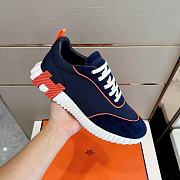 Hermes Bouncing Blue Sneaker - 2