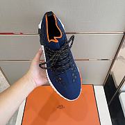 Hermes Flex Slip-on Sneaker Blue - 3