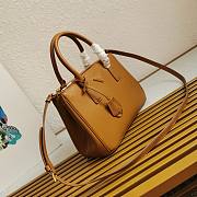 Prada Saffiano Bag Caramel 28x20x12cm - 4