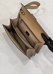 Fendi Monogram Clutch 'Brown' 26x9x19cm - 4