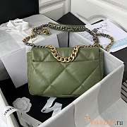 Chanel 19 Flap Bag Green 26cm - 5