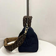 Louis Vuitton LV Speedy 25 Pillow Verde Navy Blue 25x19x15cm - 6