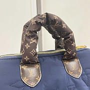 Louis Vuitton LV Speedy 25 Pillow Verde Navy Blue 25x19x15cm - 3