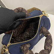 Louis Vuitton LV Speedy 25 Pillow Verde Navy Blue 25x19x15cm - 2