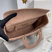 Dior Lady Large Pink 32 x 25 x 11 cm - 6